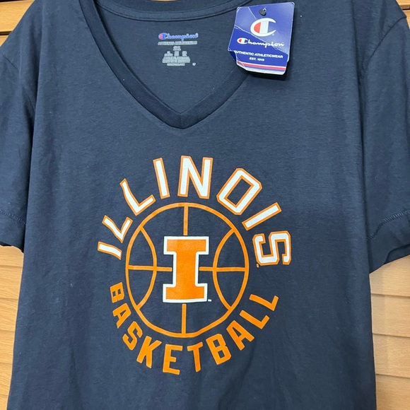 Illinois Basketball t-shirt women size 2XL - Picture 6 of 6